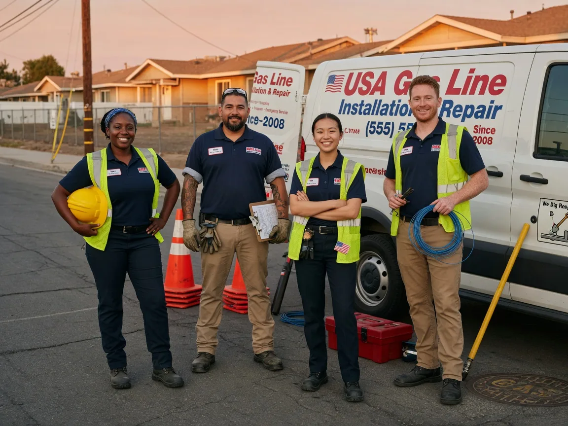 Gas Line Installation company in Winston, OR